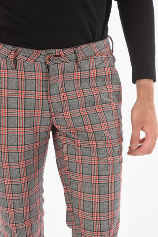 Tattersall Checkered ALWAYS Chino Pants