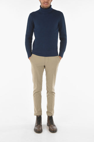 Knitted S.GINZA Turtleneck Sweater