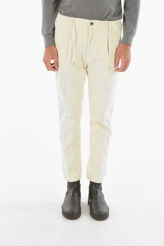 single-pleat corduroy MITTE pants