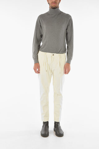 single-pleat corduroy MITTE pants