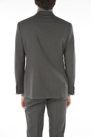 Pinstriped Virgin Wool MANTUA Suit with Notch Lapel
