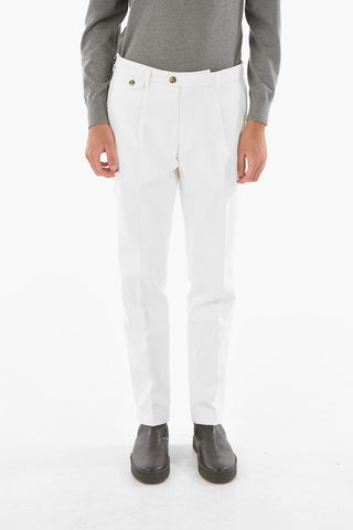 5 pockets single pleat RAVAL1P.L. pants