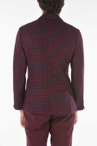 Double-breasted CHELSEA Blazer with Shephard's Check Pattern