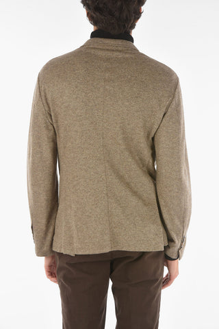Virgin Wool Blend CHELSEA Blazer with Notch Lapel