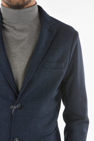 Single-breasted CHELSEA Herringbone Patterned Blazer