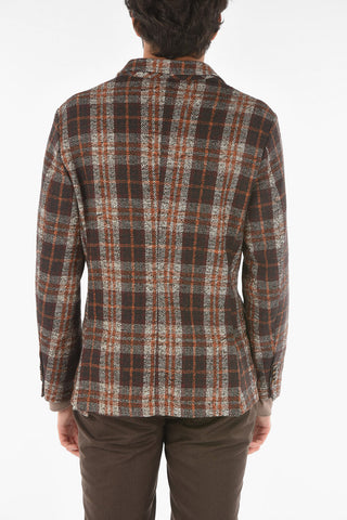 Tartan Pattern CHELSEA Single-breasted Blazer