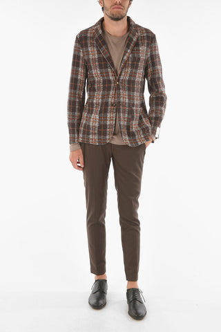 Tartan Pattern CHELSEA Single-breasted Blazer