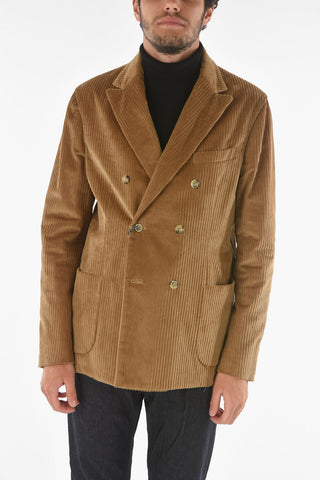 Double-breasted CHELSEA Corduroy Blazer