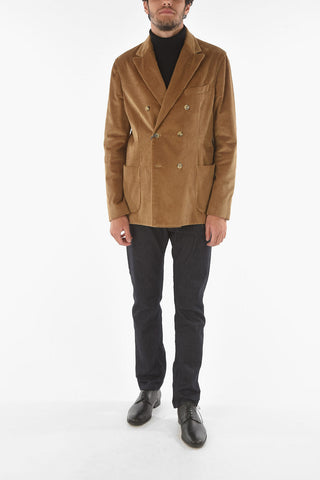 Double-breasted CHELSEA Corduroy Blazer