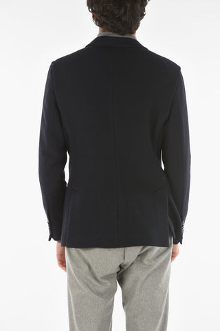 Wool Blend CHELSEA Blazer with Notch Lapel