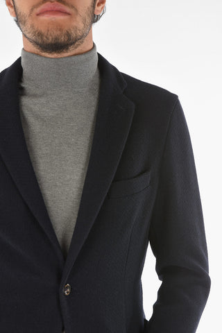 Wool Blend CHELSEA Blazer with Notch Lapel