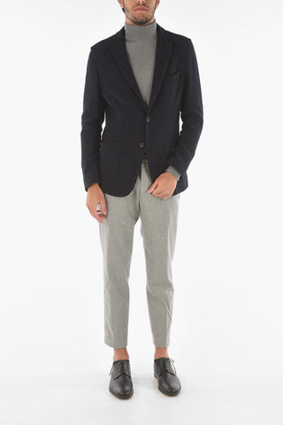 Wool Blend CHELSEA Blazer with Notch Lapel