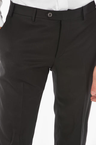 Virgin Wool CERIMONY ACADEMY 3-piece Suit with Satin Shawl Lapel