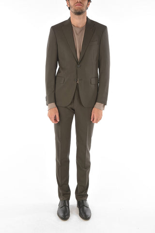 CC COLLECTION virgin wool RIGHT notch lapel suit drop 7R