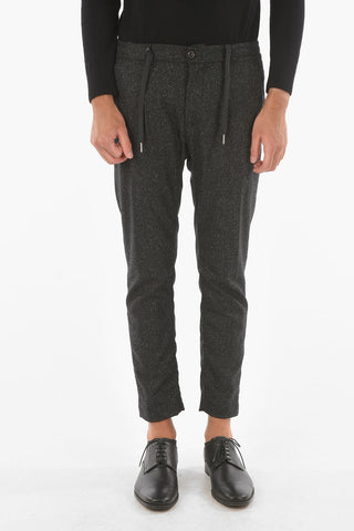 Single-pleated MITTE Chino Pants with Waist Drawstring