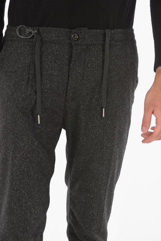 Single-pleated MITTE Chino Pants with Waist Drawstring