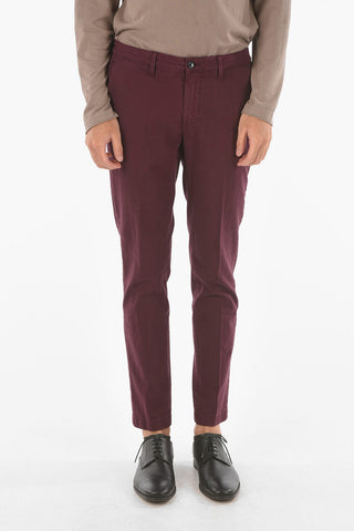 belt loops solid color NEWTOWN.L. chino pants