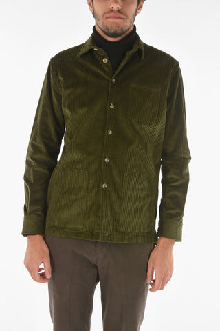 Corduroy MONTI Over Shirt with Breast Pocket