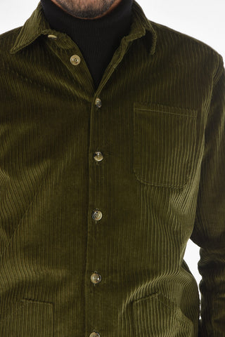 Corduroy MONTI Over Shirt with Breast Pocket