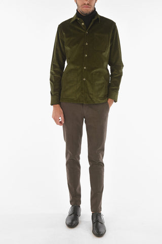 Corduroy MONTI Over Shirt with Breast Pocket