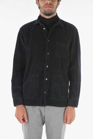 Corduroy MONTI Over Shirt with Breast Pocket