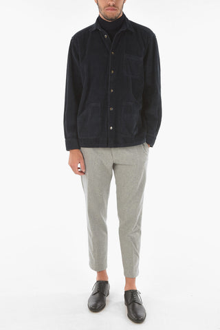 Corduroy MONTI Over Shirt with Breast Pocket