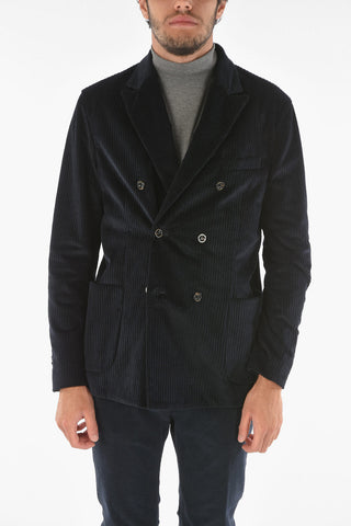 Double-breasted CHELSEA Corduroy Blazer