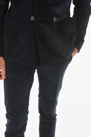 Double-breasted CHELSEA Corduroy Blazer
