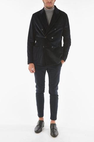 Double-breasted CHELSEA Corduroy Blazer