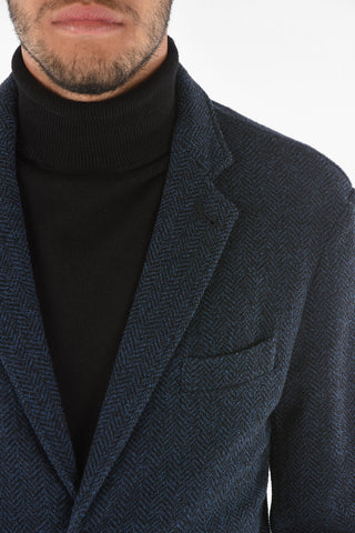 Blazer CHELSEA Monopetto in Motivo Herringbone