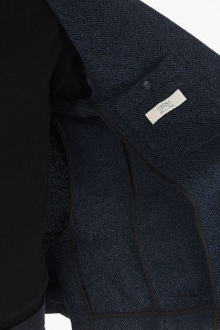 Blazer CHELSEA Monopetto in Motivo Herringbone