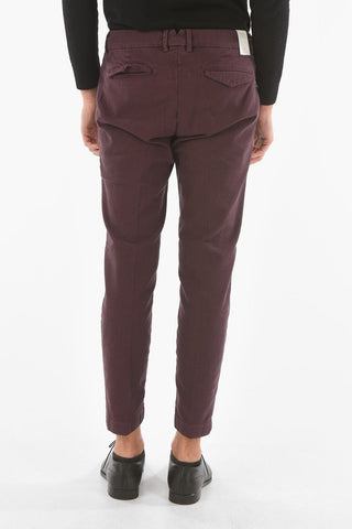 Pantaloni Chino MARAIS in Motivo Bird's Eye