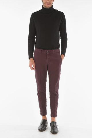 Pantaloni Chino MARAIS in Motivo Bird's Eye
