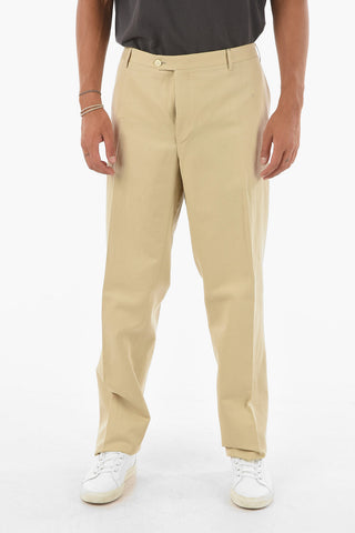 Pantaloni Chino ACADEMY in Cotone e Lino