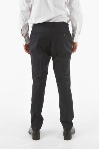 Z ZEGNA 2 Buttons Pinstriped Wool Blazer