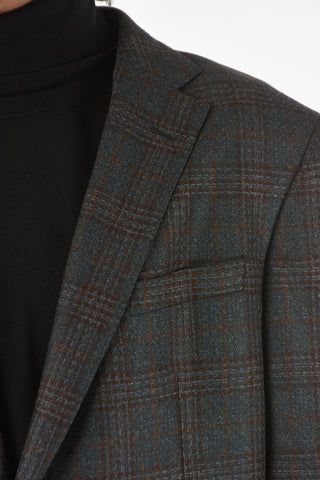 ZZEGNA notch lapel patch pocket 2-button blazer