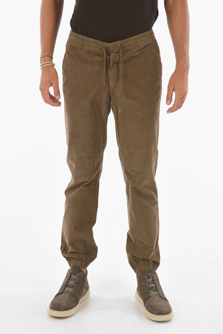 ZZEGNA 4 pockets corduroy pants