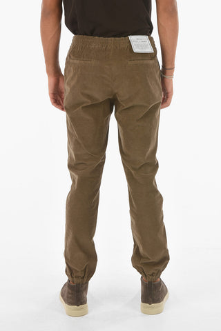 ZZEGNA 4 pockets corduroy pants