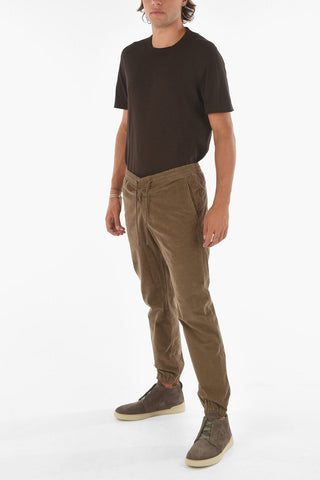 ZZEGNA 4 pockets corduroy pants