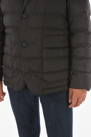 ZZEGNA Zip-up Padded Windbreaker