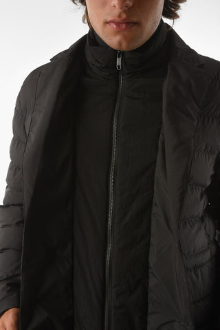 ZZEGNA Zip-up Padded Windbreaker