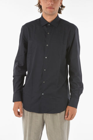EZ TAILORING Cotton Premium Shirt with Classic Collar