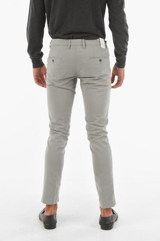 belt loops solid color NEWTOWN.L. chino pants