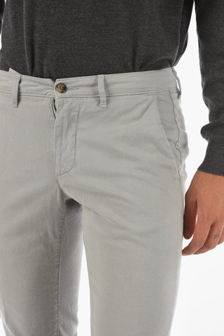 belt loops solid color NEWTOWN.L. chino pants
