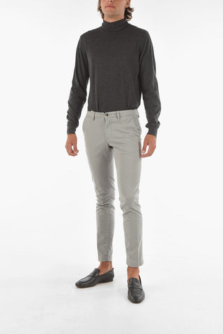 belt loops solid color NEWTOWN.L. chino pants