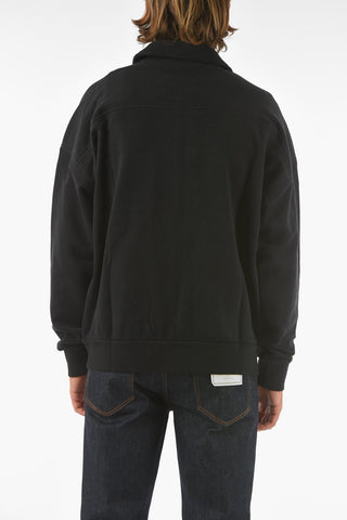ZZEGNA Sweater Utility Jacket