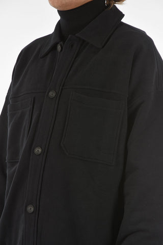 ZZEGNA Sweater Utility Jacket