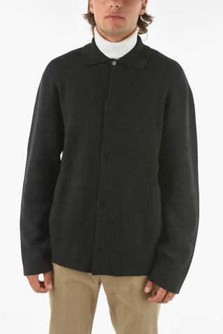 ZZEGNA 2 Pockets Overshirt with Snap Buttons
