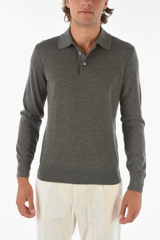 EZ TAILORING Wool Polo Neck Sweater