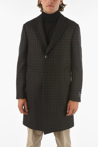 ZZEGNA Cashmere-blend Single-breasted Chesterfield Coat